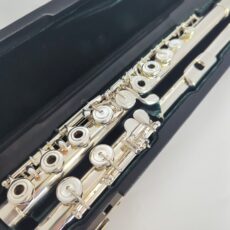 Altus A1107 brittania silver flute open hole